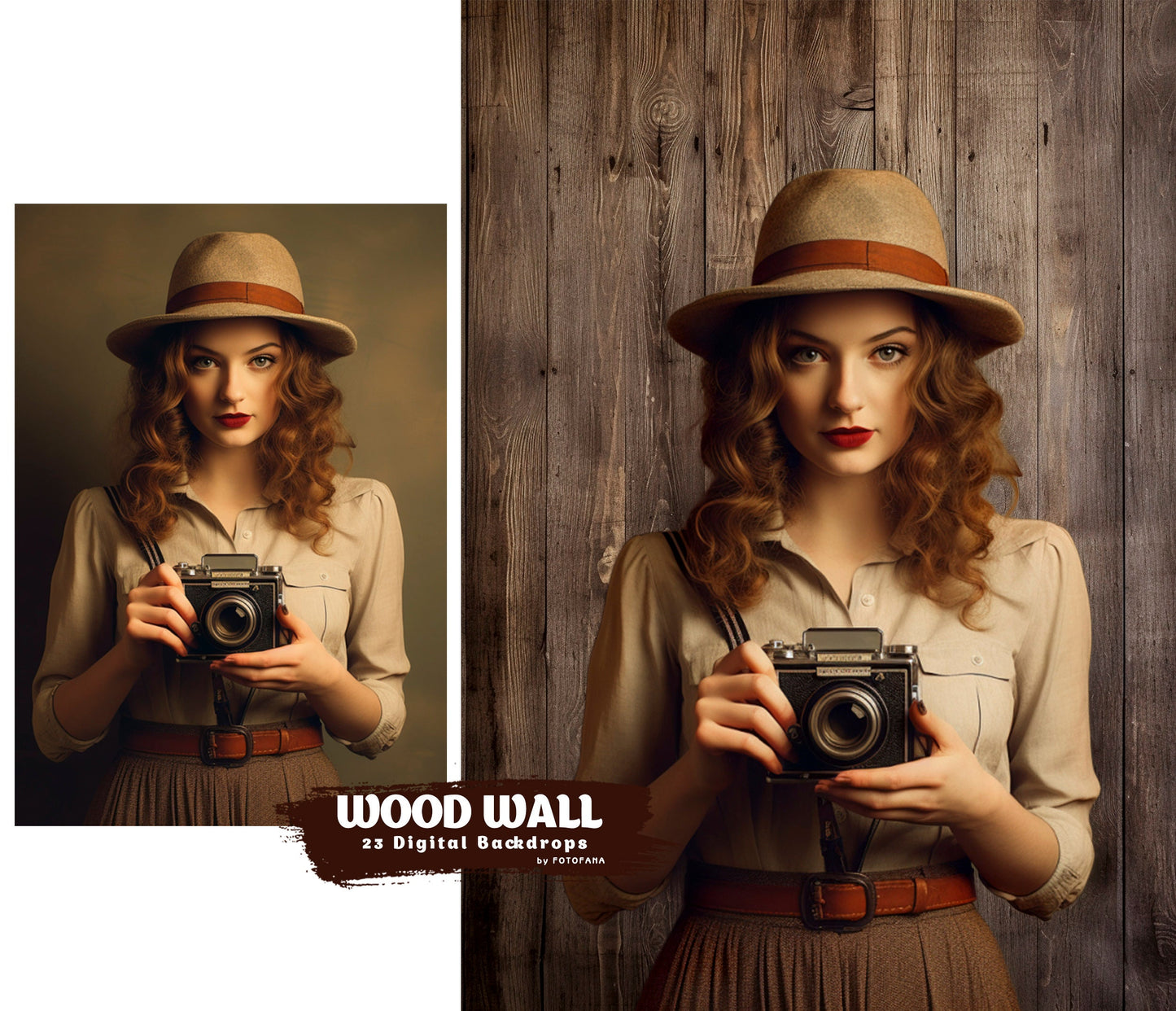 Wood Wall Digital Backdrop Studio Digital Background Photography Backdrop Photoshop Overlay Backdrop Photographers Senior Backdrop Senior