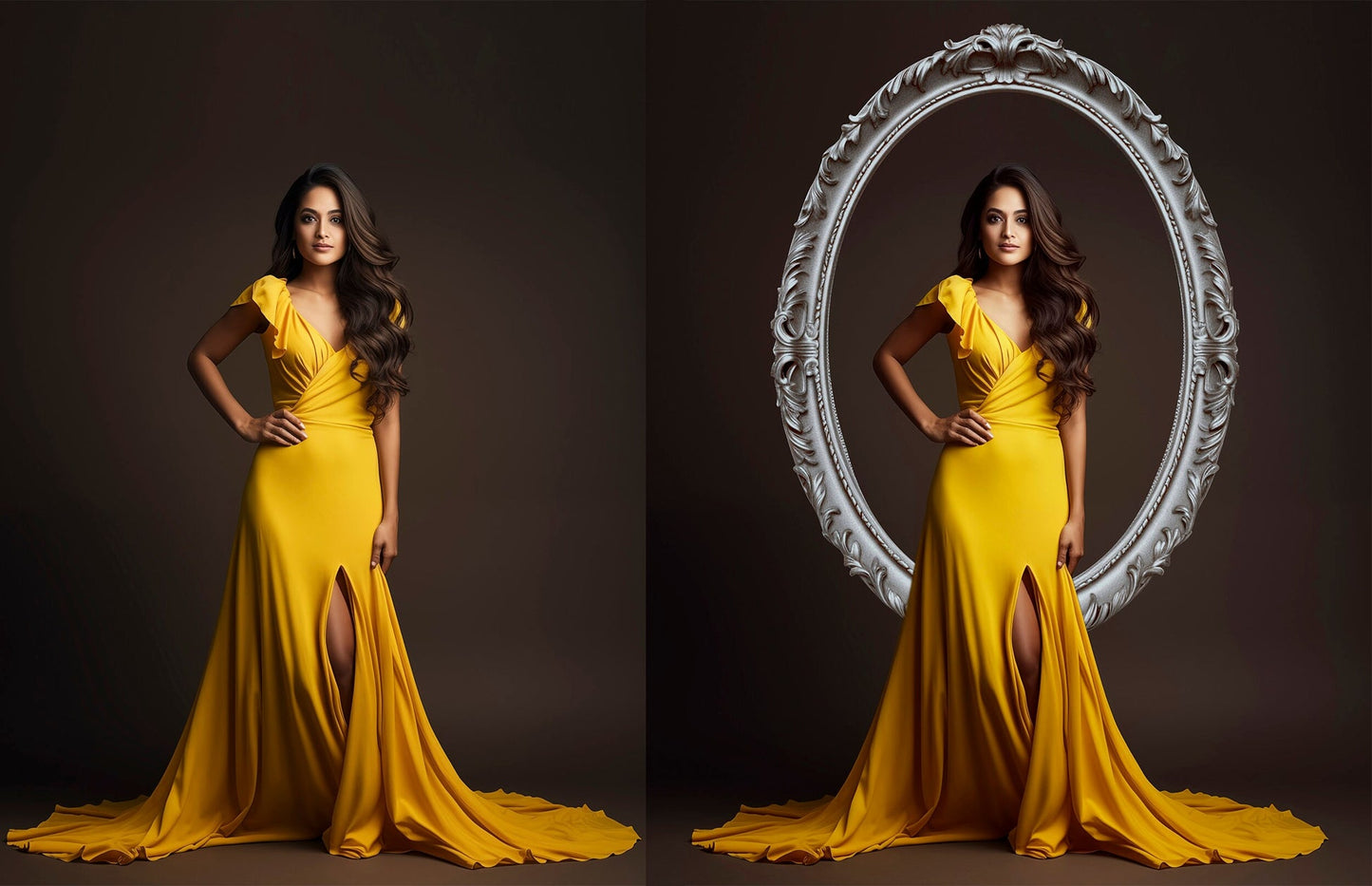 Frame Digital Overlays Maternity Studio Photoshop