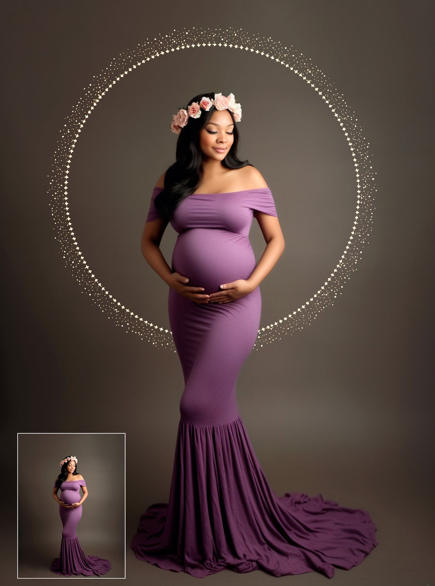 30 Shining Ring Maternity Overlays Gold Maternity Rings Circle Overlays Light Maternity Light Ring Circles Ring Light Maternity Backdrop JPG