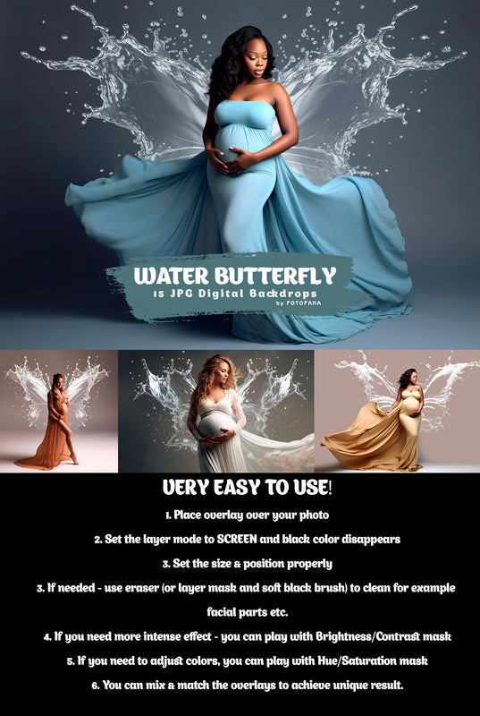 Wings Digital Background Maternity Backdrop Overlays Studio Backdrops Photoshop Maternity Art Textures Photoshop Overlay Butterfly Wings
