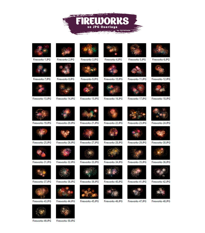 Fireworks Overlays Photoshop Overlays Fireworks Digital Backdrop Wedding Overlay Engagement Overlay July 4Th New Year Overlays Party Overlay