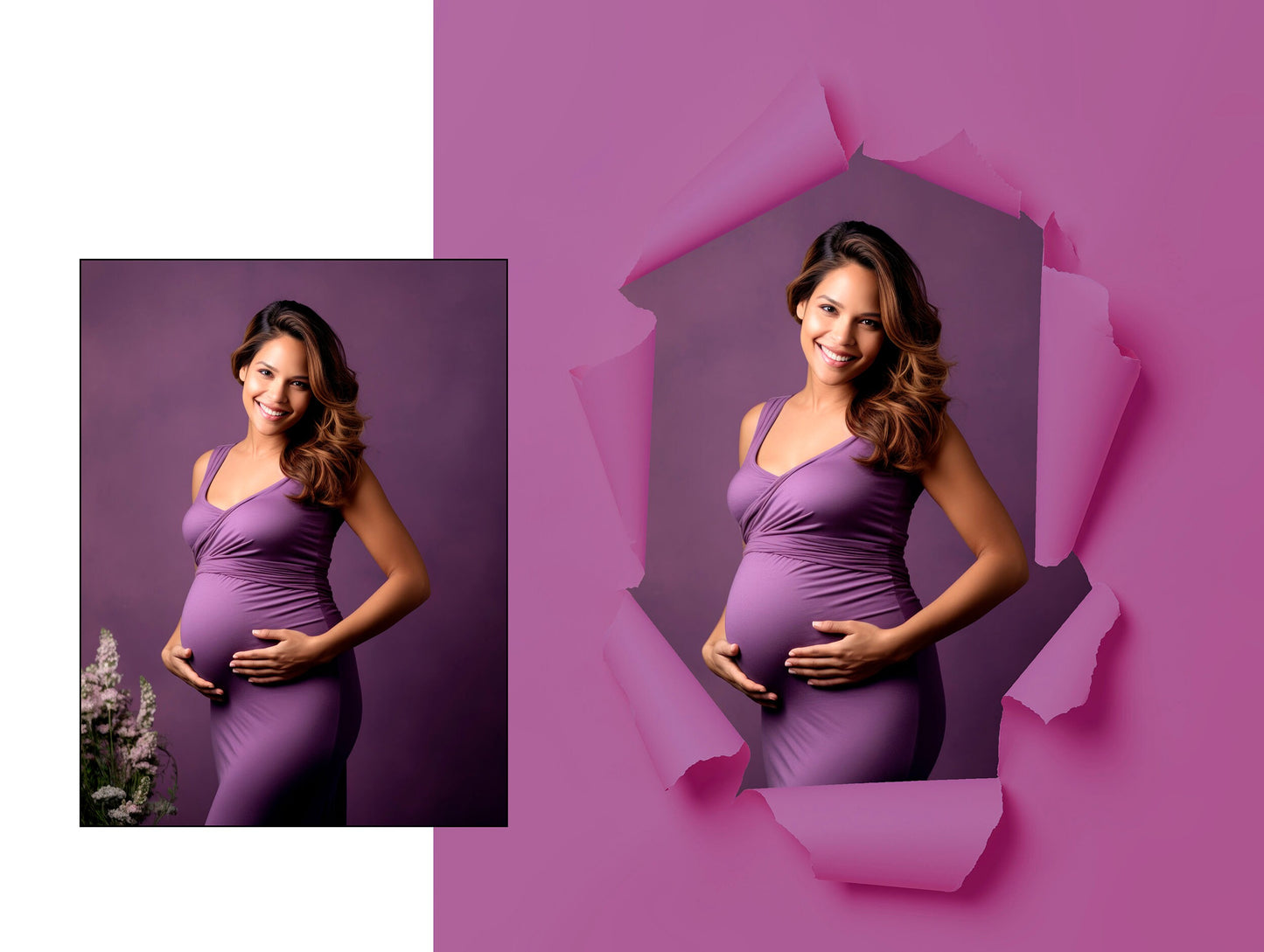 20 Ripped paper Digital Backdrop Maternity Overlay Weddind Portret Newborn Overlay Studio Digital Background Photoshop Overlay Torn paper