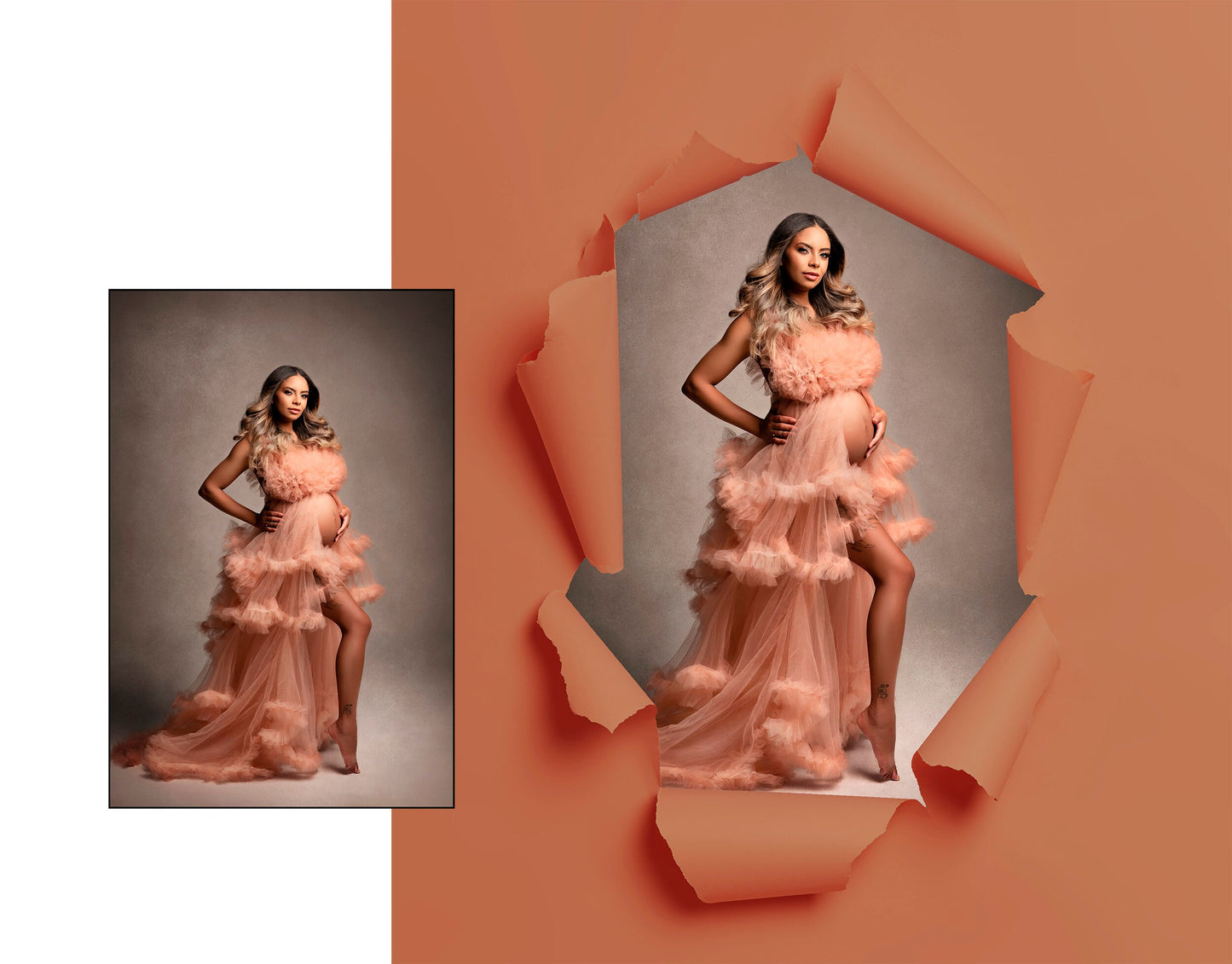 20 Ripped paper Digital Backdrop Maternity Overlay Weddind Portret Newborn Overlay Studio Digital Background Photoshop Overlay Torn paper