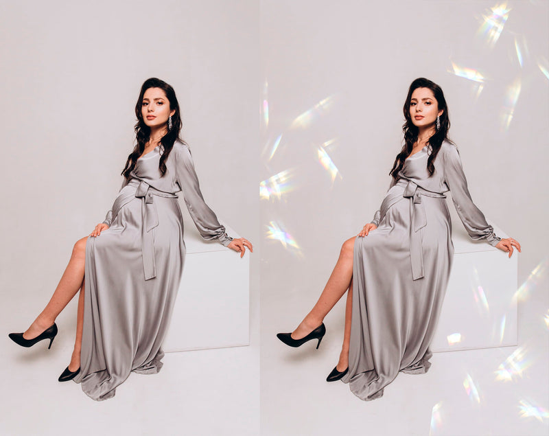Prism Light Overlays – Dreamy Rainbow Light Effects for Photoshop & Canva