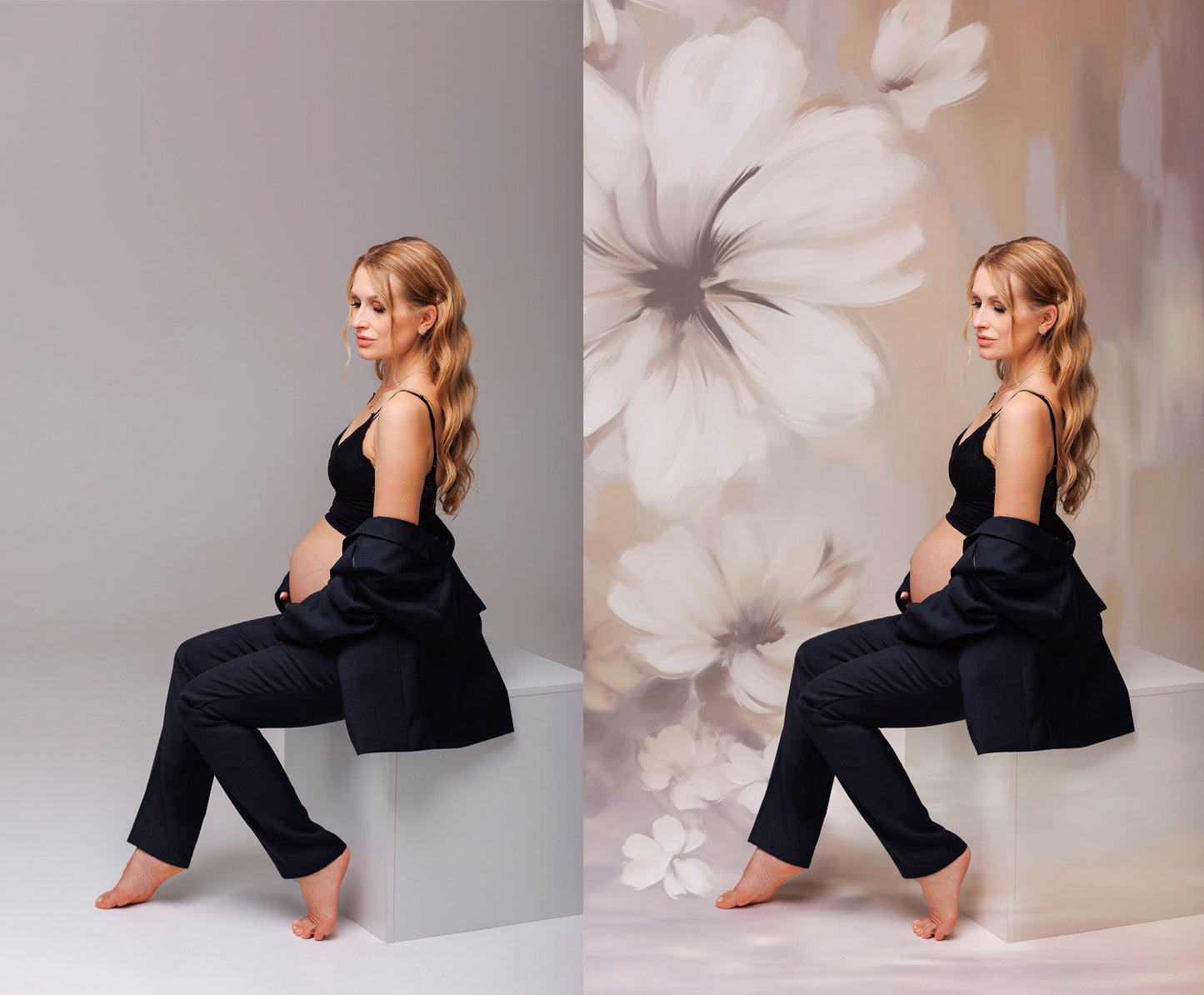Floral Fine Art Floral Digital Backdrops Maternity Backdrop Overlays Photography Digital Background Overlays Photoshop Textures Overlays JPG