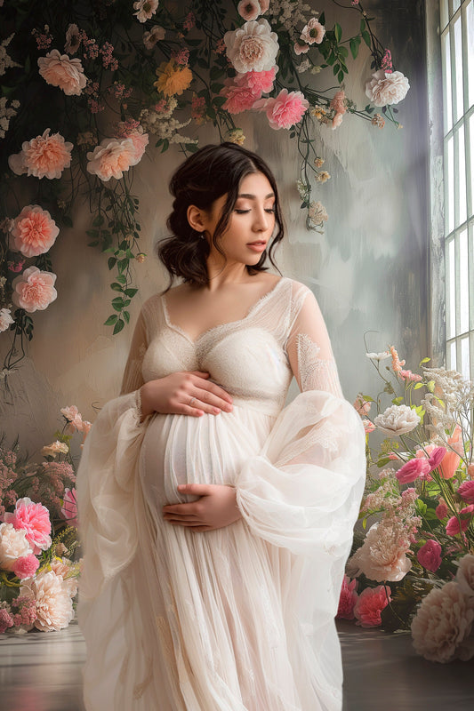 Floral Backdrops Maternity Digital Backdrop Overlay Maternity Floral Overlays Newborn Studio Backdrops For Photoshop Art Portrait Texture