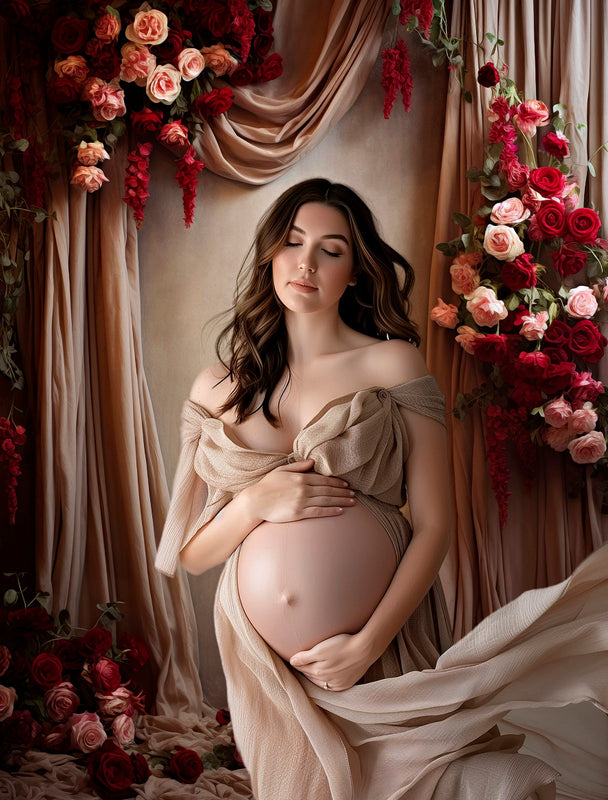 Floral Digital Backdrop Overlay Digital Floral Overlays Maternity Backdrop Maternity Studio Backdrop For Photoshop Digital Background