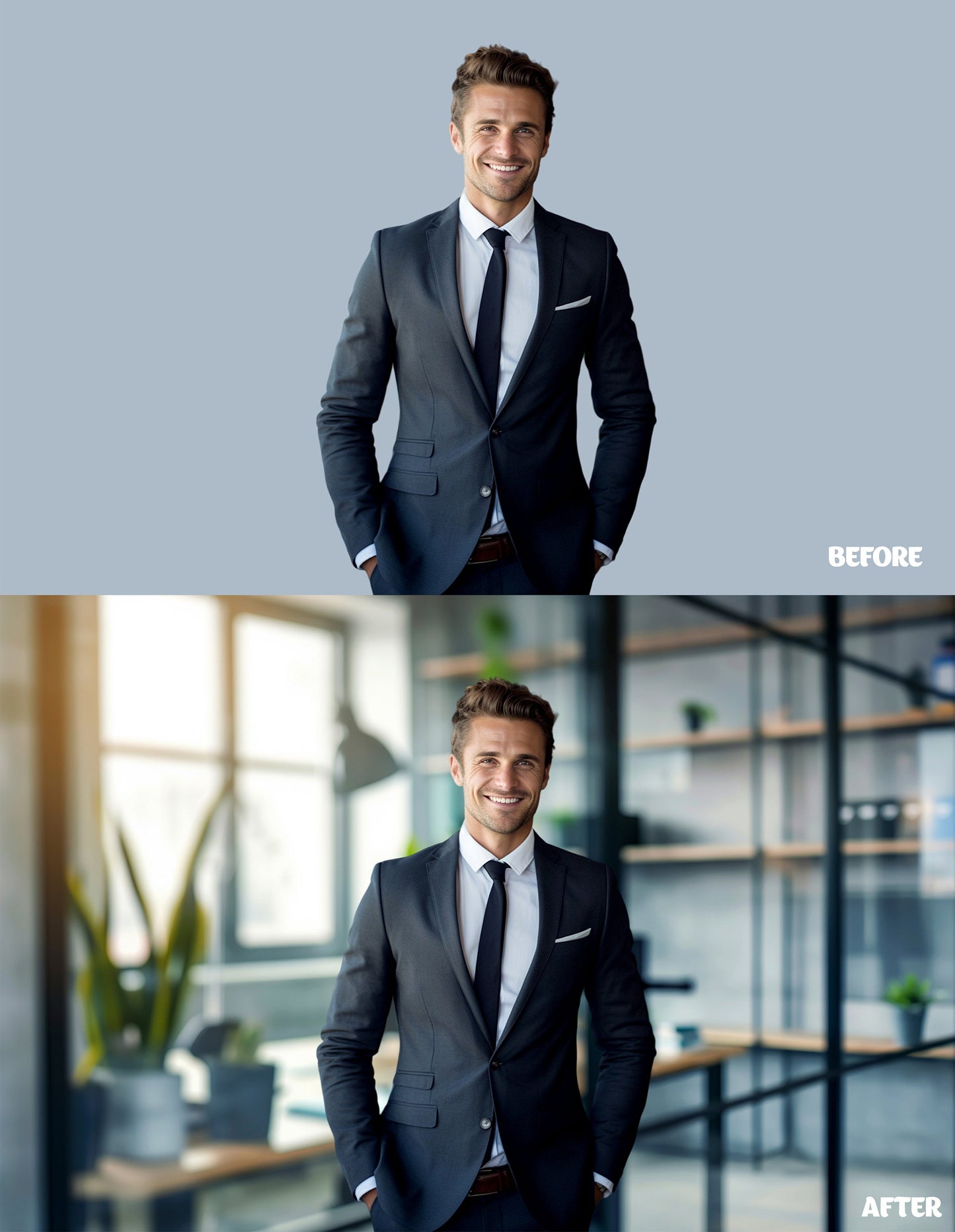 50 Modern Office Digital Backdrops for Professional Headshots Business Portraits Zoom Background Overlay with Soft Focus Business Headshot