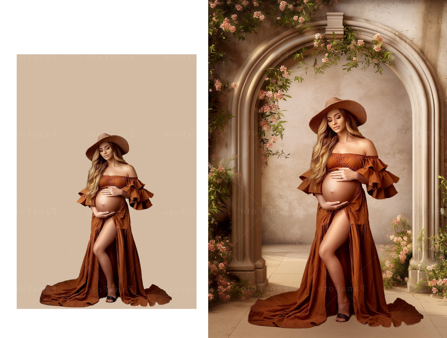 20 FLORAL ARCH Backdrops Digital Backdrop Overlay Maternity Backdrop Digital Floral Overlays Newborn Studio Backdrop for Photoshop Overlays