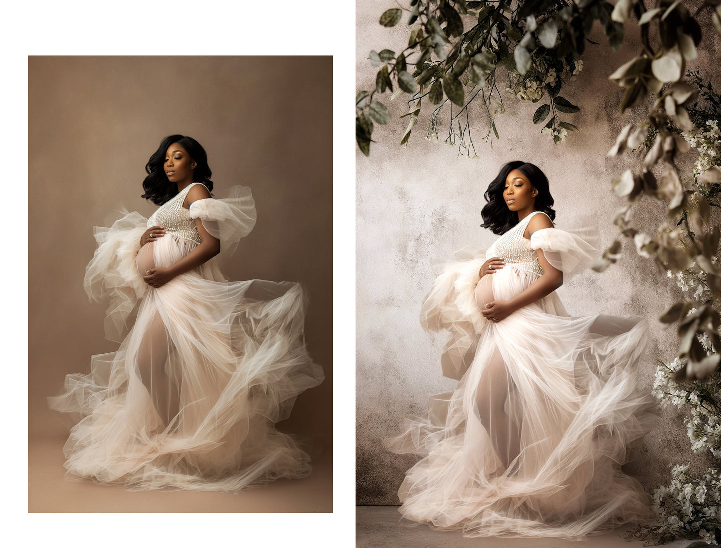 22 FLORAL WALL Backgrounds Neutral Digital Backdrops Overlay Maternity Backdrop Digital Floral Overlays Newborn Studio Backdrops Photoshop