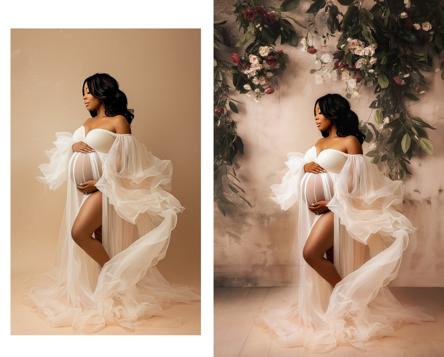 22 FLORAL WALL Backgrounds Neutral Digital Backdrops Overlay Maternity Backdrop Digital Floral Overlays Newborn Studio Backdrops Photoshop