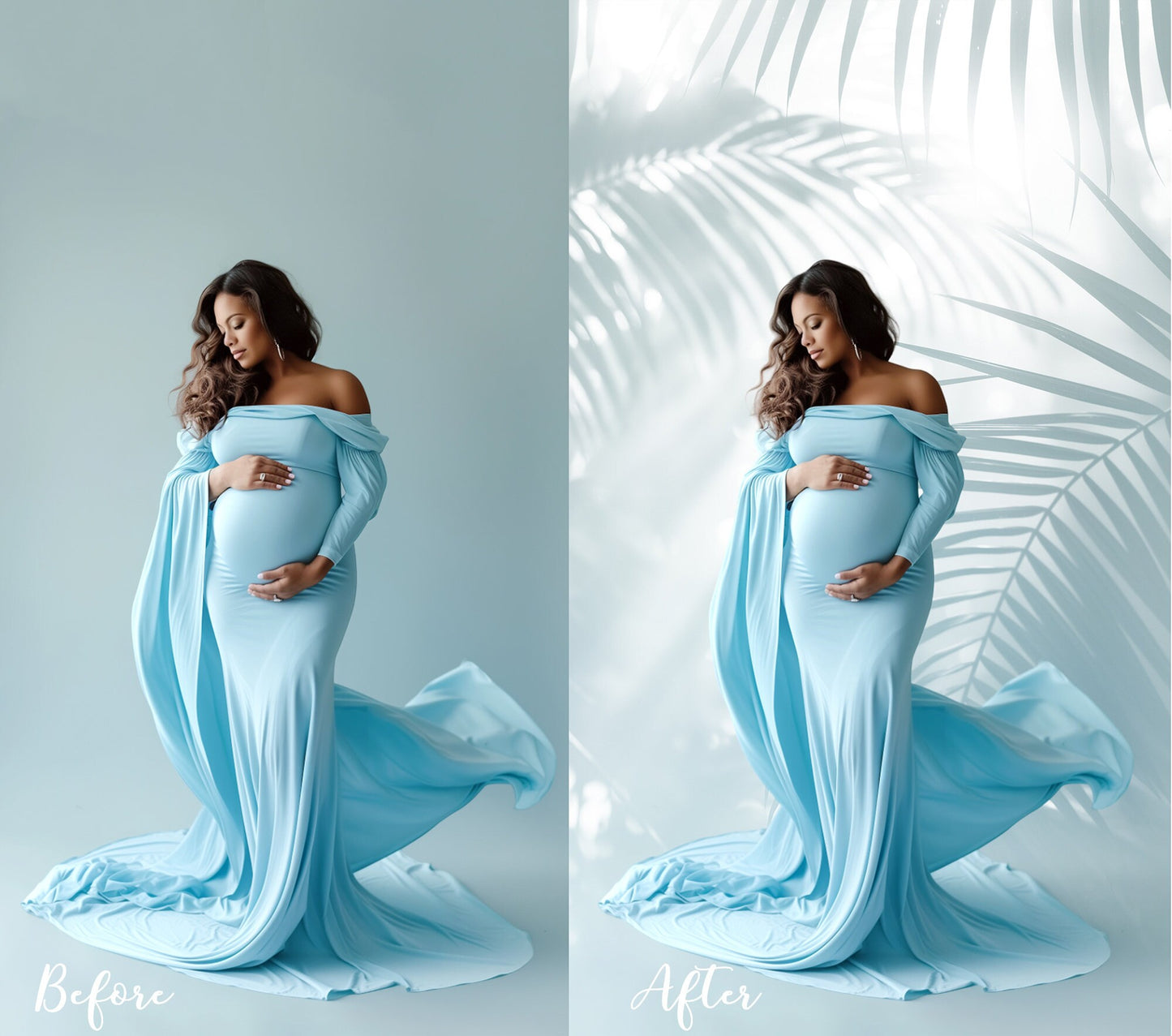 30 PALM LEAVES TEXTURES Fine Art Overlays Photoshop Textures Floral Maternity Backdrops Tropical Textures Floral Texture Overlays Maternity