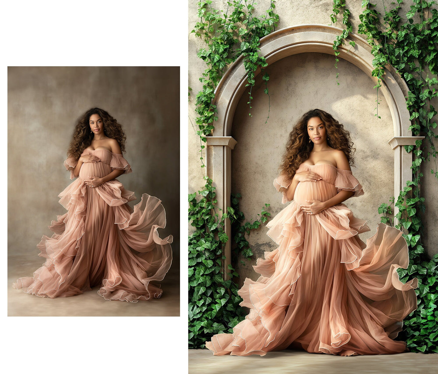 FLORAL ARCH Backdrops Digital Backdrop Ivy Overlay Maternity Backdrop Digital Floral Overlays Newborn Studio Backdrop Photoshop Overlays