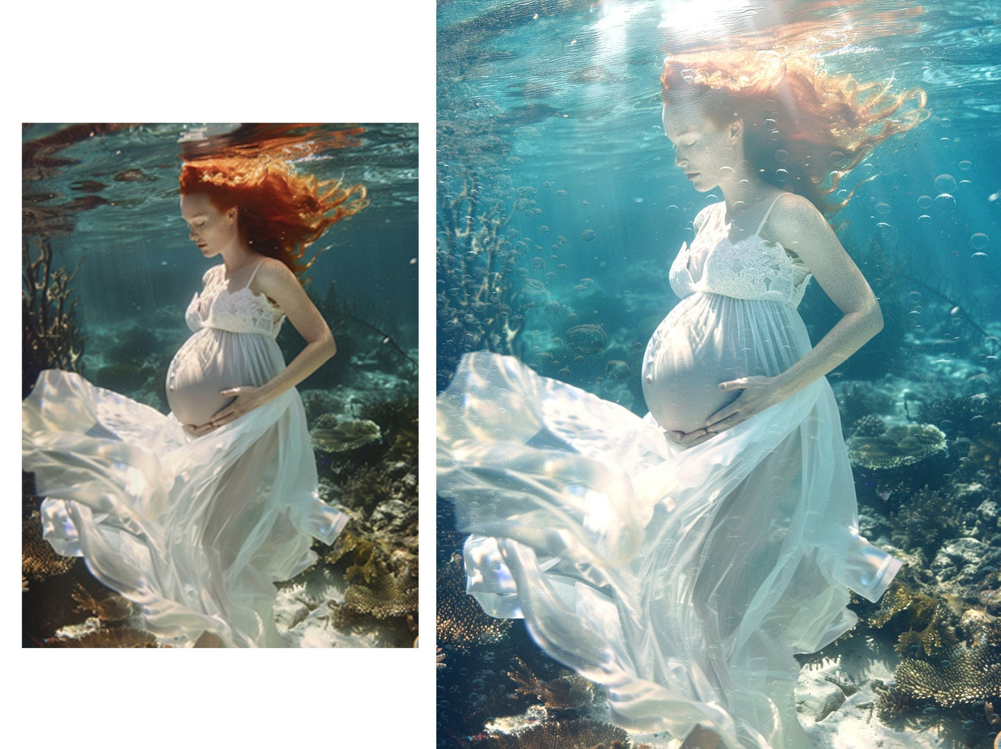UNDERWATER EFFECT Photo Overlays Blue Water Overlays Ocean Depth Effect Sea Texture Kids Digital Backdrops Marine Photo Edit Aquatic Fantasy
