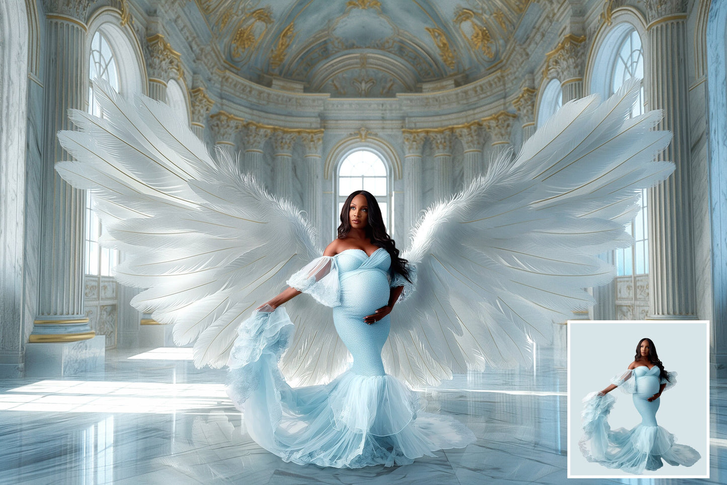 40 Angel Wings Digital Backgrounds Maternity Backdrop Overlays Studio Backdrops Photoshop Maternity Fine Art Textures Photoshop Art Overlays