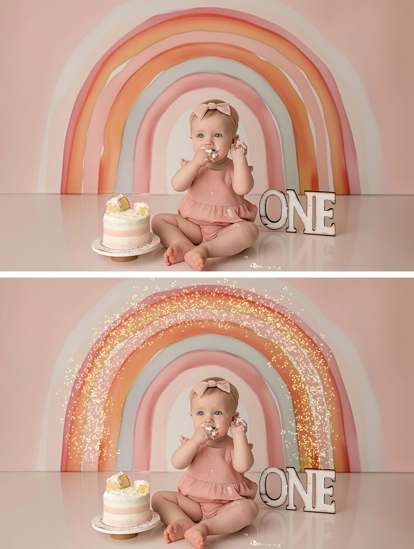 Twinkle Light Overlays Realistic Twinkle Light Overlays Backdrops Cake Smash Light Overlays Fairy Kids Backdrops Children Newborn Backdrop