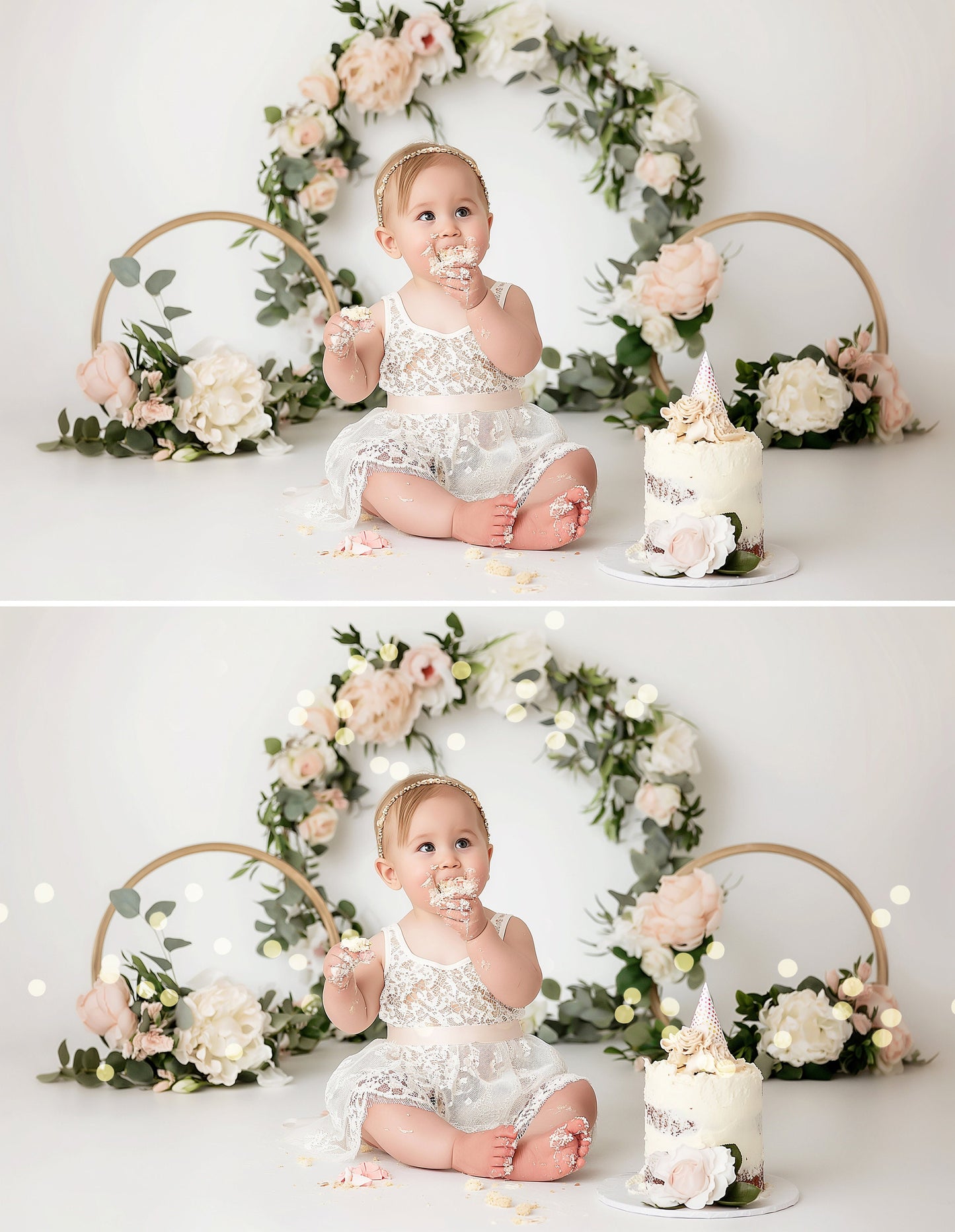 Twinkle Light Overlays Realistic Twinkle Light Overlays Backdrops Cake Smash Light Overlays Fairy Kids Backdrops Children Newborn Backdrop