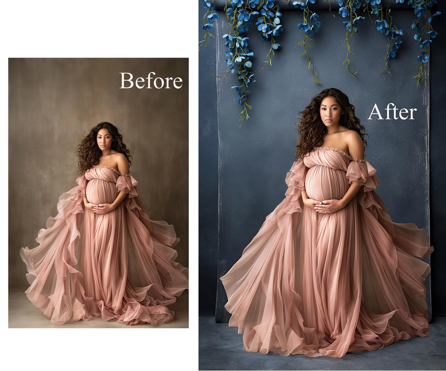 20 FLORAL BACKDROPS Canvas Digital Backdrop Overlay Maternity Backdrop Floral Overlays Art Newborn Studio Backdrop for Photoshop Overlays