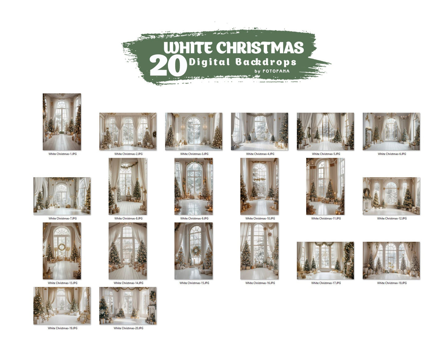 White Christmas Digital Backdrops Maternity Backdrop Overlays Studio Backdrop Christmas Backgrounds Cozy Christmas Backdrops Textures Art