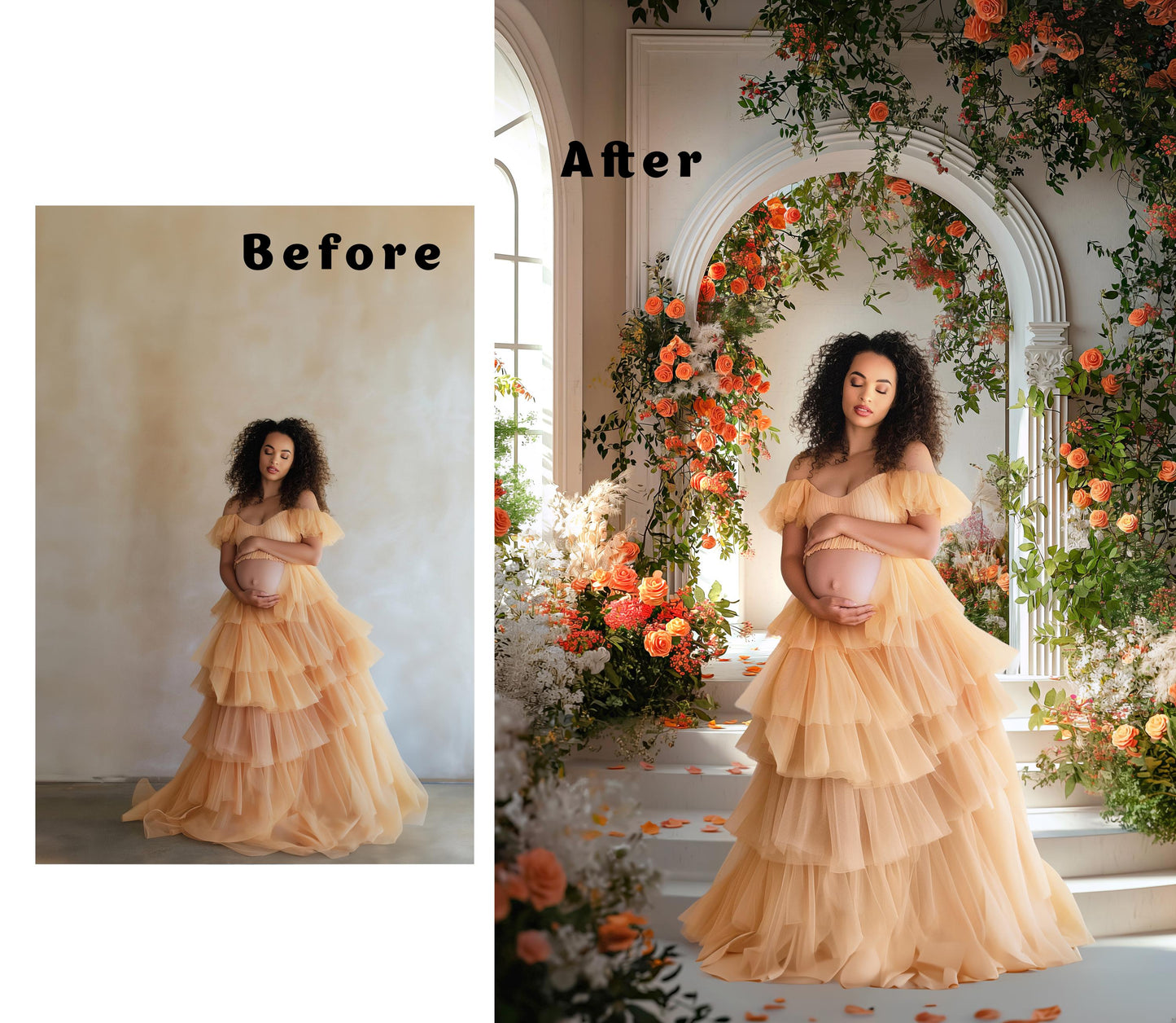 20 FLORAL BACKDROPS PODIUM Digital Backdrop Overlay Maternity Backdrop Floral Overlays Art Newborn Studio Backdrop for Photoshop Overlays