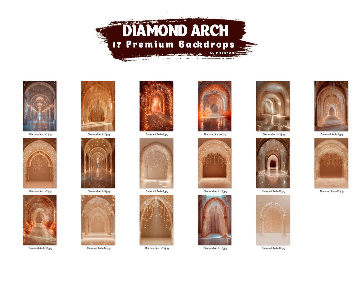 DIAMOND ARCH Backdrops Arches Digital Backdrops Maternity Backdrop Minimal Studio Backdrops Boho Overlays Textures Portrait Photoshop