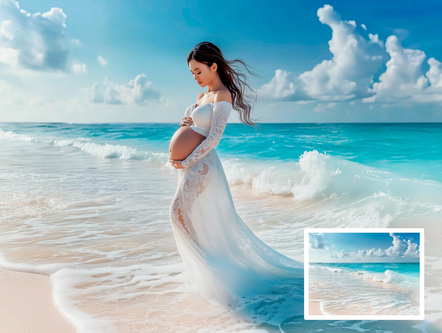 32 Beach Digital Backgrounds Maternity Photoshop Summer Backdrops Sky Sunset Backgrounds Clouds Romantic Backdrops Summer Backdrop Portrait