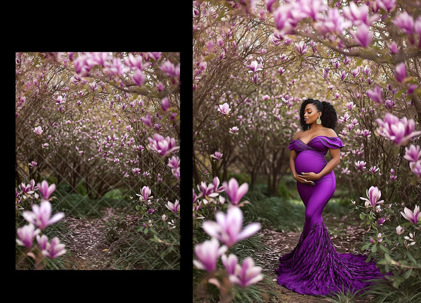Magnolia Digital Backdrops