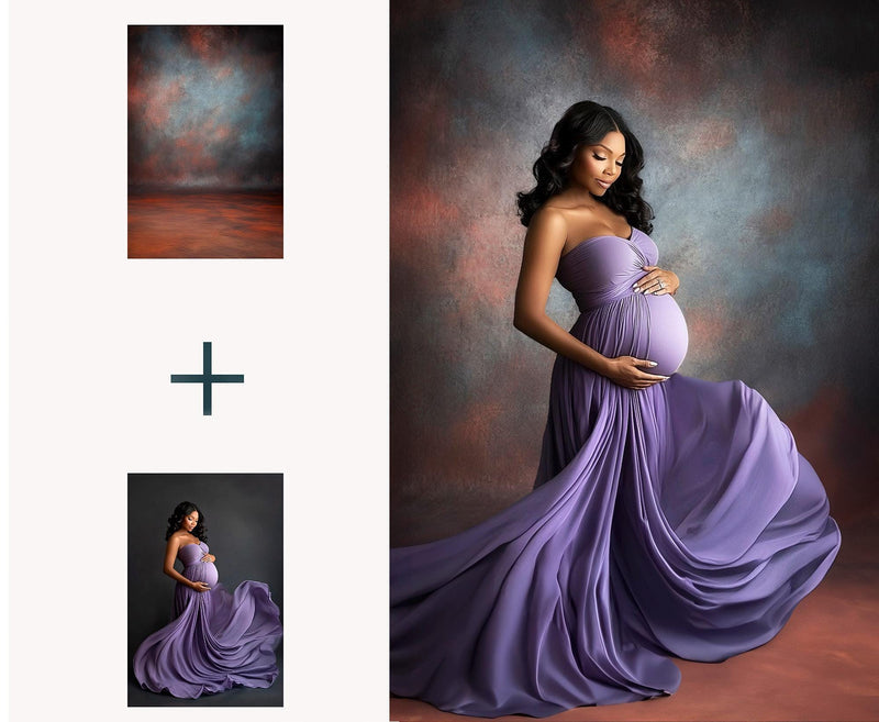 Old Master Digital Backdrops Maternity Portrait School
