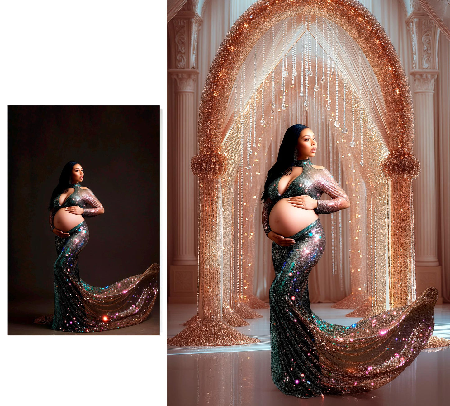 DIAMOND ARCH Backdrops Arches Digital Backdrops Maternity Backdrop Minimal Studio Backdrops Boho Overlays Textures Portrait Photoshop