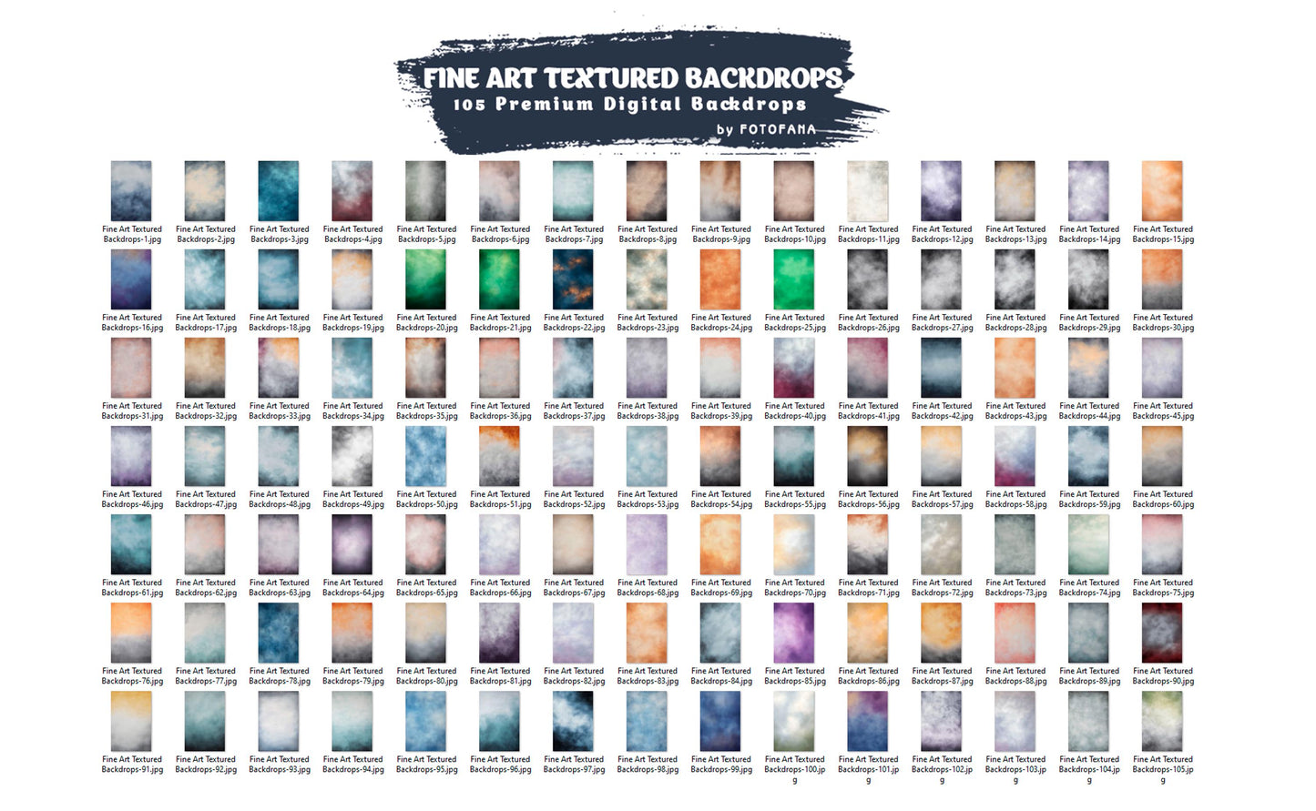 105 Fine Art Textured Digital Backdrops Download Backdrops Professionally Crafted School Portraits Overlay Backgrounds Photoshop Studio
