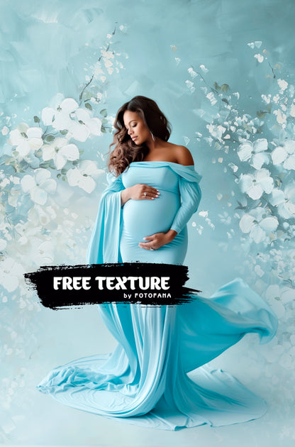 Free Digital Backdrops For Photography Floral Painterly Texture Freebie