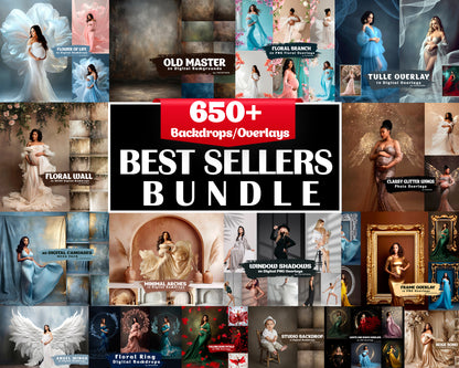 Best-selling Photoshop overlays and textures