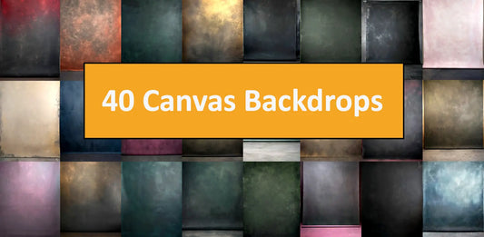 40 Canvas Backdrops
