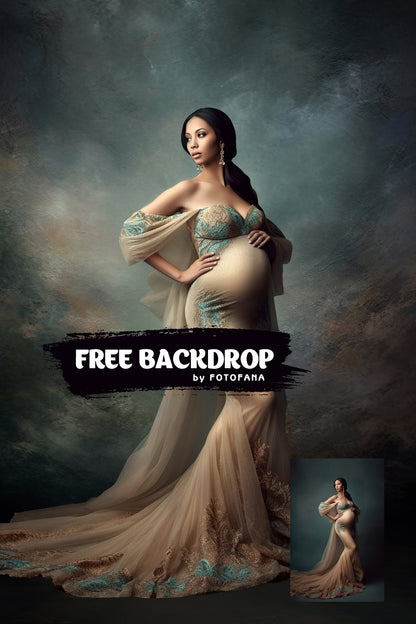 Old Master Digital Backdrop Freebie