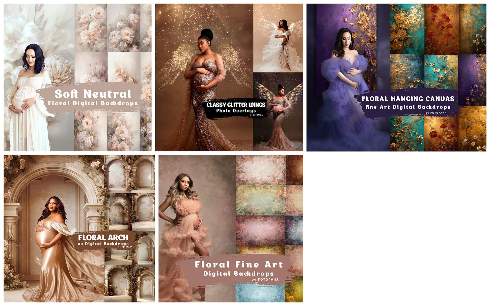 Best-selling Photoshop overlays and textures