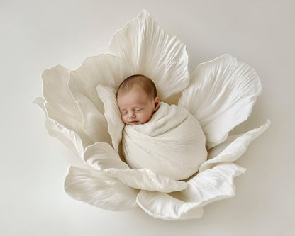 Newborn Digital Backgrounds Large Flower