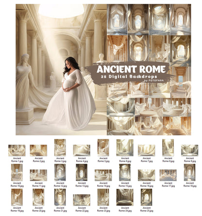 25 ANCIENT ROME Digital Backdrops Portrait Backdrops Maternity Pedestal Digital Backdrops Goddess Digital Background Photoshop Fine Art