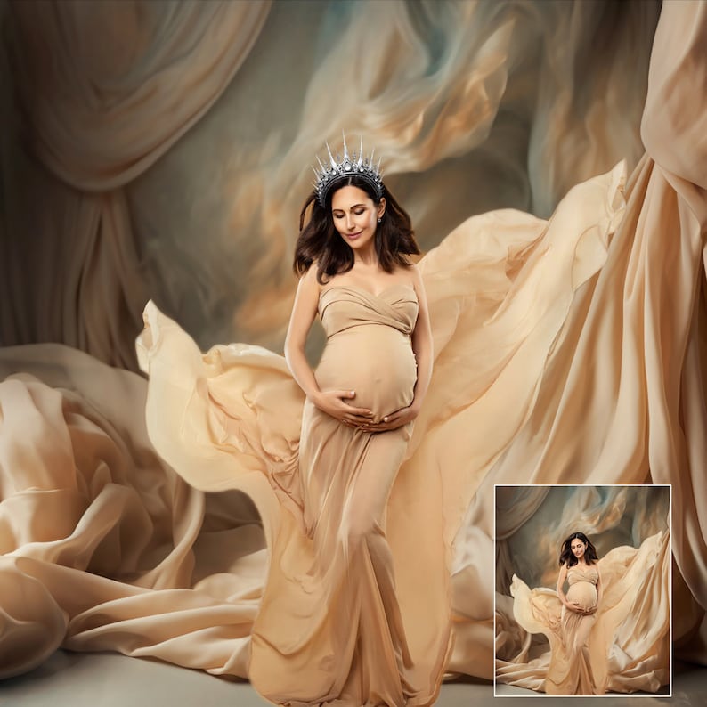 Celestial Halo Crown Overlays Crown Goddess Headpiece Celestial Spike Crown Digital Tiara Star Crown Photoshop Maternity Overlay Queen Png