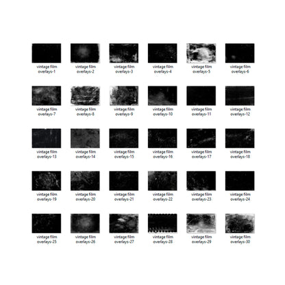 30 FILM TEXTURE & OVERLAYS, Cinematic Dust, Film Dust Grain and Scratch Photo Overlays for Photoshop, Cinematic Texture, Retro Overlays