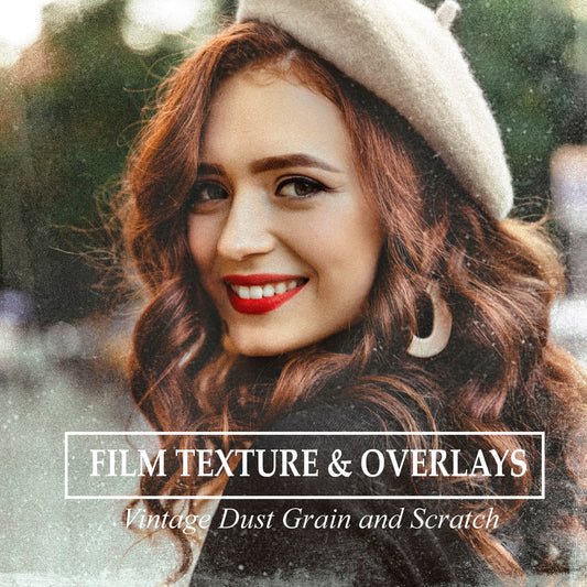 30 FILM TEXTURE & OVERLAYS, Film Dust Grain and Scratch Photo Overlays for Photoshop, Cinematic Dust, Cinematic Texture, Retro Overlays