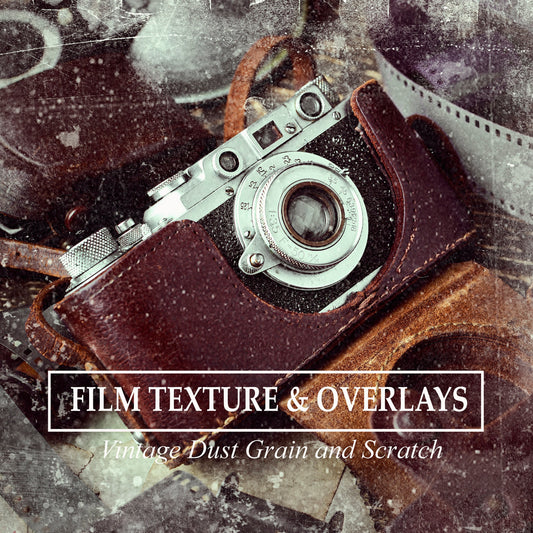 30 Film Texture Overlay Film Dust Grain Scratch Photo Overlays for Photoshop Cinematic Dust Cinematic Texture Retro Vintage Overlays JPG