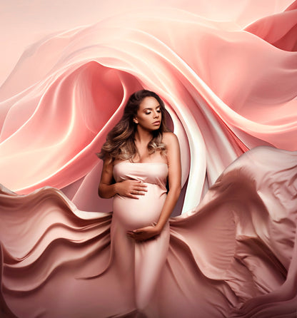 Flowing Silk Digital Backdrop Overlays Mother's Day Digital Backdrops Photoshop Maternity Digital Backdrop Overlays Silk Fabric Backdrops