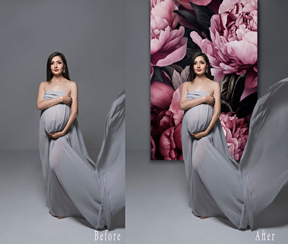 20 Fine Art Floral Digital Backdrops Maternity Backdrop Overlays Photography Digital Background Overlays Photoshop Textures Overlays