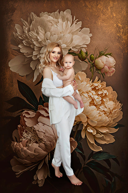 Golden peonies Floral Fine Art Textures, Flower Background, Photoshop Overlays, Photo Texture, Photo Overlay, Maternity Backdrops, Digital