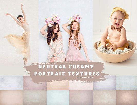 12 Neutral Creamy Portrait Texture, Photography Digital Background Overlays, Photoshop Overlays editing, Textures overlays, Photo Overlay
