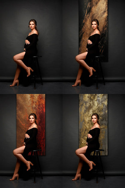Skinny Canvas Maternity Studio Backdrops