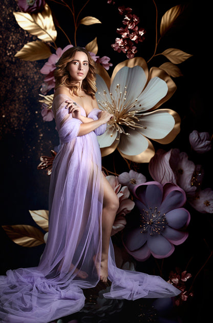 Floral Digital Backdrop Floral Fine Art Texture Digital Background Photoshop Overlays Photo Texture Overlay Maternity Overlay Photoshop JPG