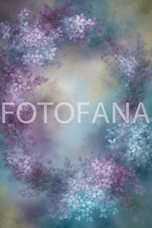Sweet Lilac Floral Fine Art Digital Backdrops Maternity Backdrop Overlays Photography Digital Background Overlays Photoshop Textures