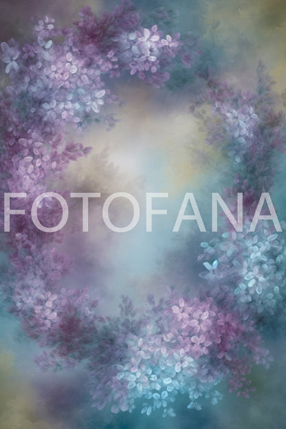 Sweet Lilac Floral Fine Art Digital Backdrops Maternity Backdrop Overlays Photography Digital Background Overlays Photoshop Textures