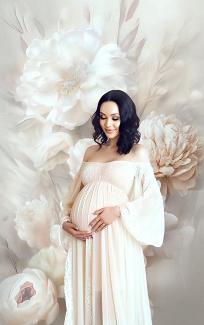 Floral Maternity Fine Art Floral Digital Backdrops Portrait Overlays Photography Digital Background Overlays Photoshop Textures Overlays jpg